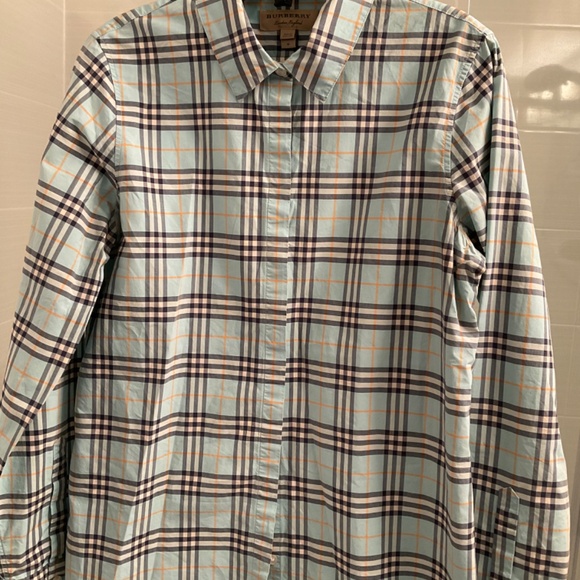 Burberry Plaid Button Down Shirt - Picture 6 of 7